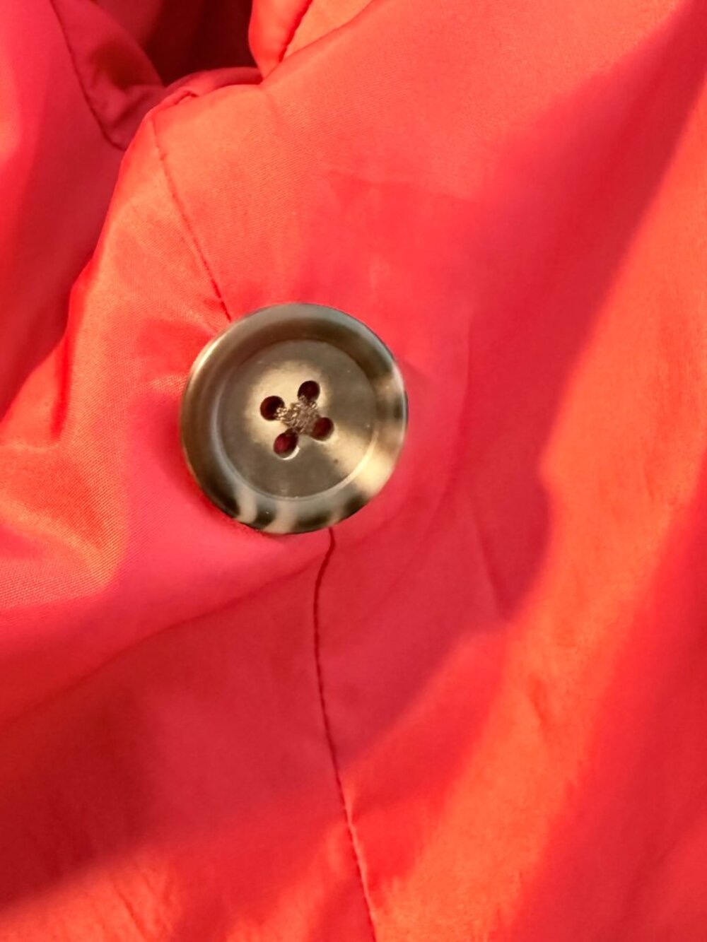 💖 Pink Utility Jacket Lightweight Button Front | Eddie Bauer | Size M - Picture 11 of 16